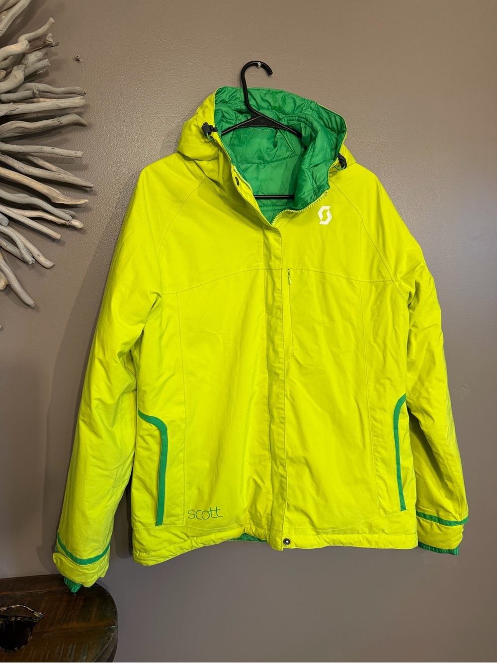 Scott women’s reversible snow ski jacket winter